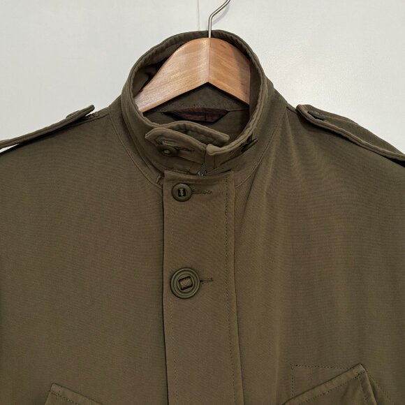 Tilley Nylon Army Green Combat Coat Military Jacket - Medium - Picture 2 of 13
